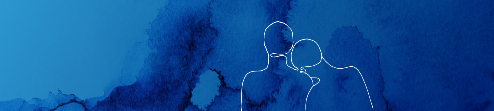 Imagen con fondo azul